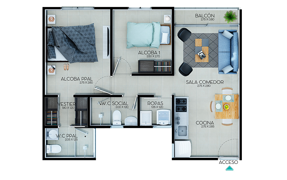 Apartamento C2